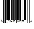 Barcode Image for UPC code 021496017594