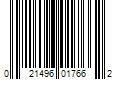 Barcode Image for UPC code 021496017662