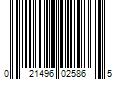 Barcode Image for UPC code 021496025865