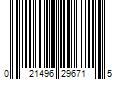 Barcode Image for UPC code 021496296715