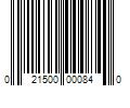 Barcode Image for UPC code 021500000840