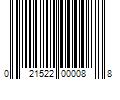 Barcode Image for UPC code 021522000088