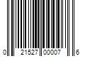 Barcode Image for UPC code 021527000076