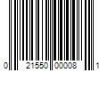 Barcode Image for UPC code 021550000081