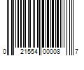 Barcode Image for UPC code 021554000087