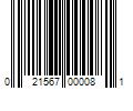 Barcode Image for UPC code 021567000081