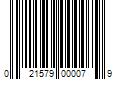 Barcode Image for UPC code 021579000079