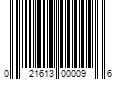 Barcode Image for UPC code 021613000096