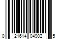 Barcode Image for UPC code 021614049025