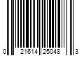 Barcode Image for UPC code 021614250483