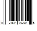 Barcode Image for UPC code 021614802095