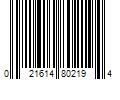 Barcode Image for UPC code 021614802194