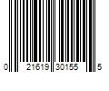 Barcode Image for UPC code 021619301555