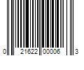 Barcode Image for UPC code 021622000063