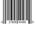 Barcode Image for UPC code 021625404899