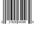 Barcode Image for UPC code 021625640969