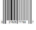 Barcode Image for UPC code 021625777887