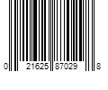 Barcode Image for UPC code 021625870298