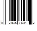 Barcode Image for UPC code 021625940342