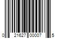 Barcode Image for UPC code 021627000075