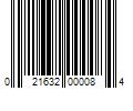 Barcode Image for UPC code 021632000084