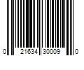 Barcode Image for UPC code 021634300090