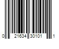 Barcode Image for UPC code 021634301011