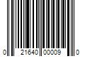 Barcode Image for UPC code 021640000090