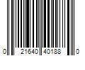 Barcode Image for UPC code 021640401880