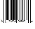 Barcode Image for UPC code 021664062654