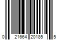 Barcode Image for UPC code 021664201855