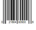 Barcode Image for UPC code 021664809006