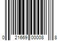 Barcode Image for UPC code 021669000088