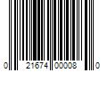 Barcode Image for UPC code 021674000080