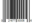 Barcode Image for UPC code 021677000056