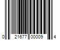 Barcode Image for UPC code 021677000094