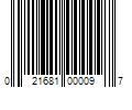 Barcode Image for UPC code 021681000097