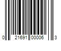 Barcode Image for UPC code 021691000063