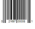 Barcode Image for UPC code 021697000081