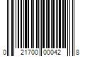 Barcode Image for UPC code 021700000428