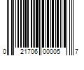 Barcode Image for UPC code 021706000057