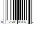 Barcode Image for UPC code 021706000064