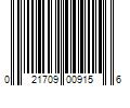 Barcode Image for UPC code 021709009156