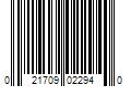 Barcode Image for UPC code 021709022940