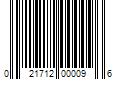 Barcode Image for UPC code 021712000096