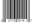 Barcode Image for UPC code 021713201157