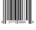 Barcode Image for UPC code 021713206305