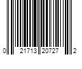 Barcode Image for UPC code 021713207272