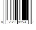 Barcode Image for UPC code 021713362247