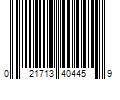 Barcode Image for UPC code 021713404459